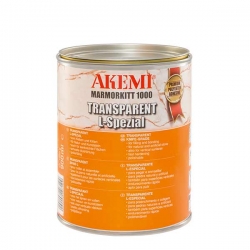Akemi Marmorkitt 1000 L-Spezial - transparent klej do kamienia 900ml